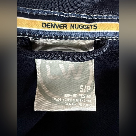 Denver Nuggets Full-Zip Track Jacket – Women’s Small Navy Blue - Picture 3 of 7